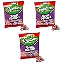Rowntrees Red and Black Fruit Pastilles Bag 150g Pack of 3