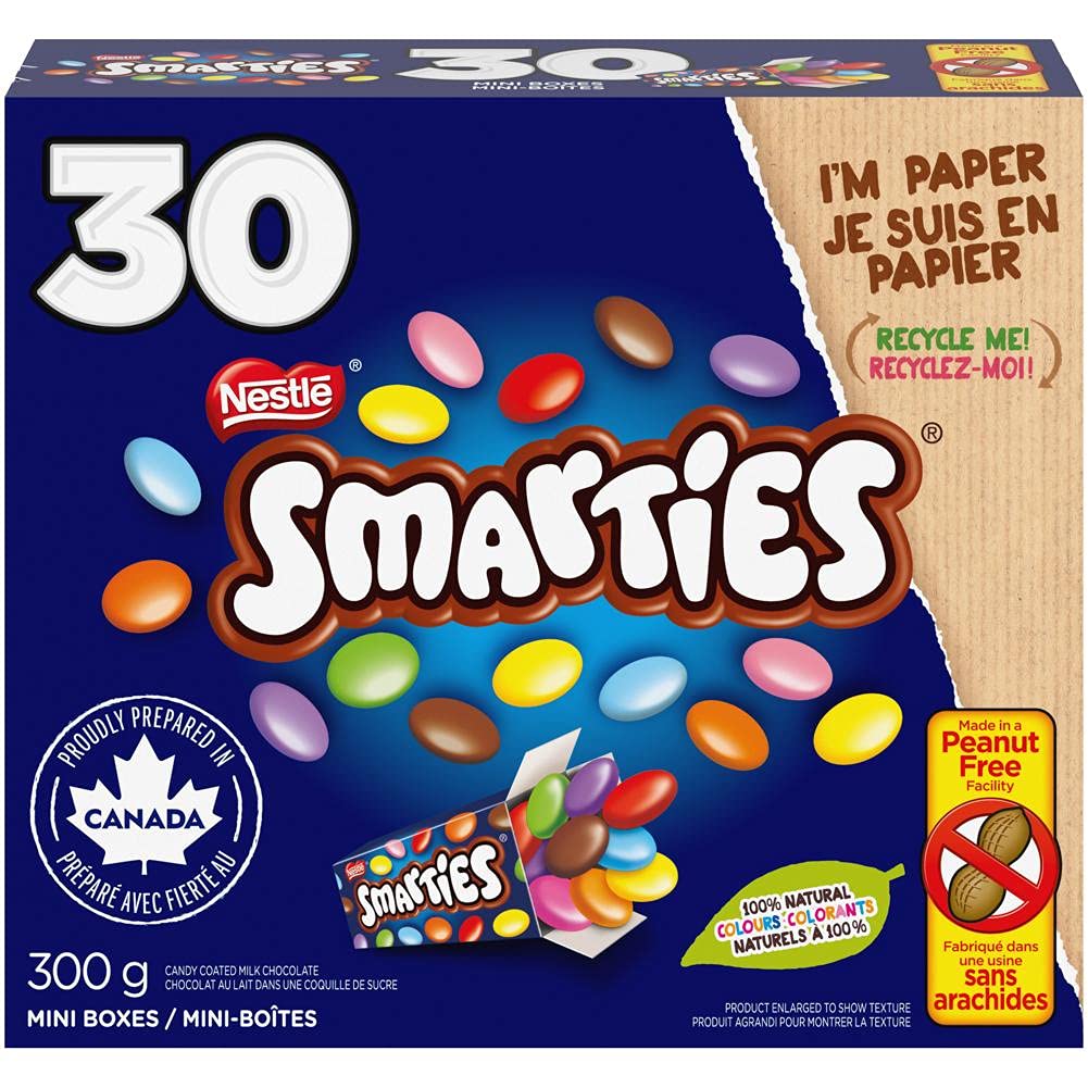 NESTLÉ SCARIES Mini Boxes, 360g (Pack of 30 SMARTIES Mini Boxes)