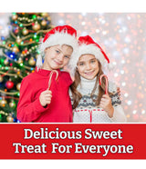 Candy Canes, Individually Wrapped, Red & White Stripes, Christmas Holiday Candy, Bulk | (72 CT)
