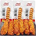 Spicy Strips Latiao, Spicy Gluten, Spicy Casual Snacks, Individually Packed, Delicious Handmade Instant Spicy Strips 10.6 oz