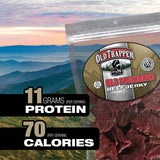 Old Trapper Beef Jerky, Old-Fashioned 8 Ounce Bag, Tender Meat Snacks for Lunches or Between Meals, 11 Grams of Protein, Zero Grams of Fat, and 70