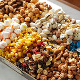 Broadway Basketeers Birthday Nuts Gift Basket - Premium Healthy Assorted 10 Gourmet Nuts & Trail Mix Snacks Basket - Happy Birthday Gifts for Men