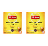 Lipton Yellow Label Finest Blend | Premium Black Tea | Indian Chai | Compatible for Milk | 450 Grams (Pack of 2)