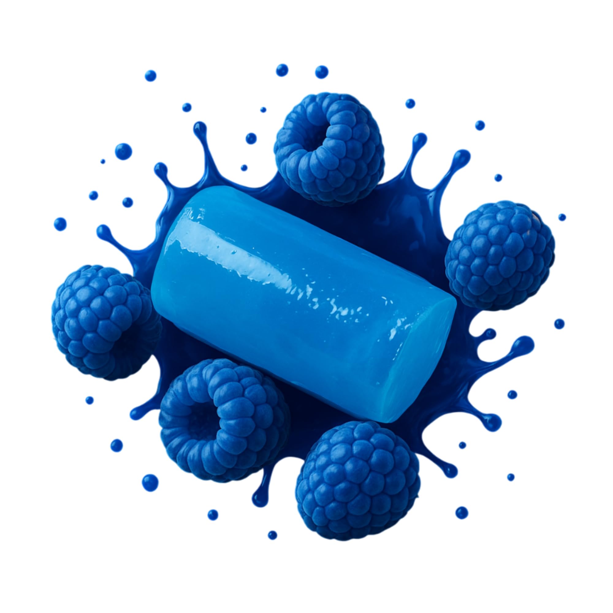 Bulk Blue Raspberry Hard Candy Bulk Bag 1.5 lbs - Made from Jolly Rancher Candy - Repackaged by Mima Mima - Mothers Day Candy, Basket Stuffers