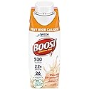 Boost Very High Calorie Nutritional Drink Very Vanilla, Made with Natural Strawberry Flavor & No Artificial Flavors, Colors & Sweeteners, 8 FL OZ
