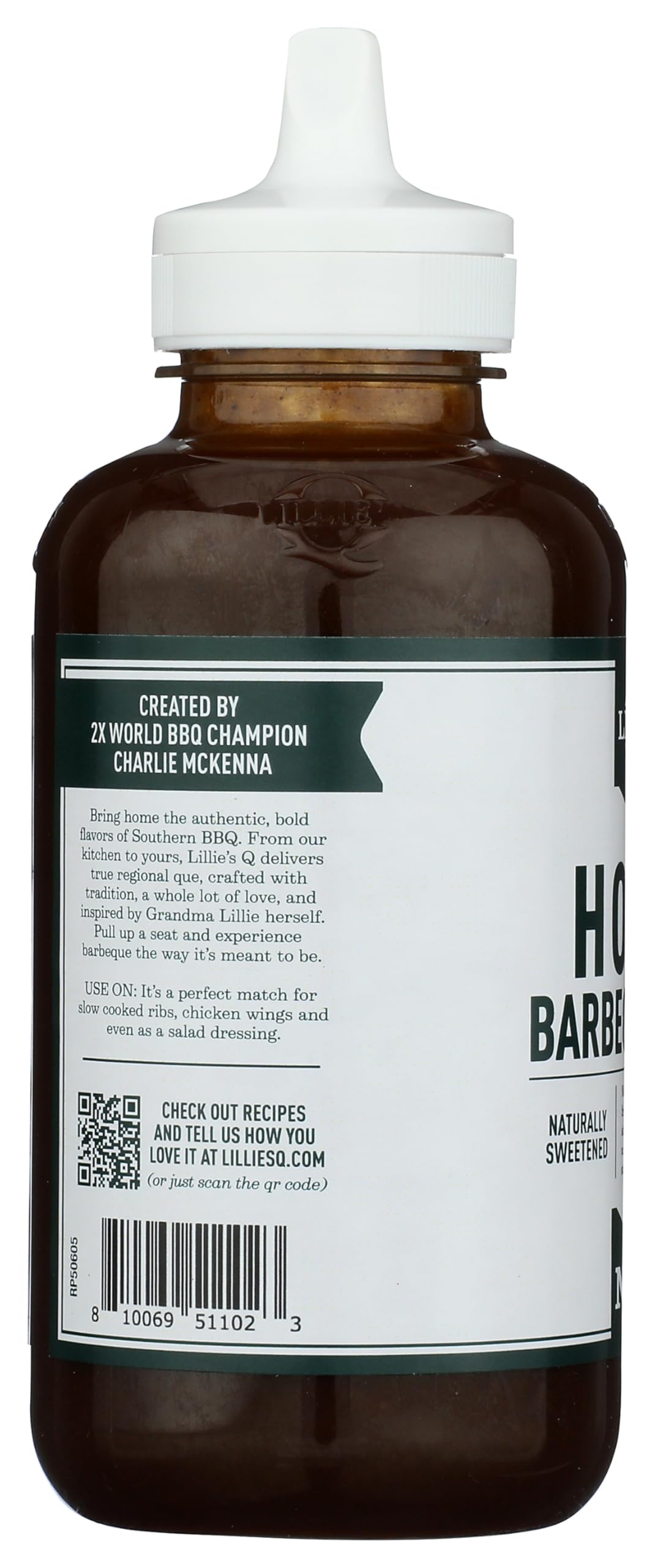 Lillies Q Honey Barbeque Sauce, 15 OZ