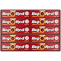 WRIGLEY'S BIG RED Chewing Gum Bulk Pack, 5 Sticks Per Pack (40 Total Packs)