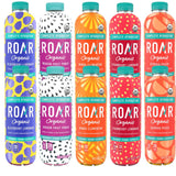 Roar Organic Beverages Variety Pack, 10-Pack (18oz Bottles) - Strawberry Lemonade, Dragon Fruit Punch, Mango Clementine, Blackberry Lemonade & Georgia