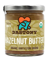 Dastony Organic Raw Hazelnut Butter, 8 oz | Only One Ingredient | Vegan, Paleo and Keto Friendly, Non GMO, Gluten-free - Pack of 1