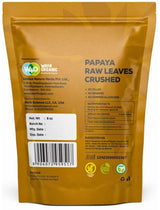 Papaya Leaf Tea 8 Oz, Dried from Fresh Green Leaves, Good to make Tea, 100% Loose Leaves(No Fruit, No Seeds) - Way4Organic (3 Pack(24 Oz))