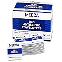 Hand Wipes - (Pack of 1000) Benzalkonium Chloride Swabs Individual BZK Single-Use Packets by MEDca
