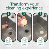 CLEANOMIC - Garbage Disposal Cleansing Tablets (8 Pack) - Foaming Garbage Disposal Cleaner and Deodorizer, Household Garbage Disposal Cleaners, Sink