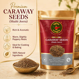 Spice Magic Caraway Seeds 1 lb (454 g) | 100% Natural, Non-GMO, Vegan | Fresh & Aromatic Spice for Pickles, Sauces, Rye Bread Baking, Cooking