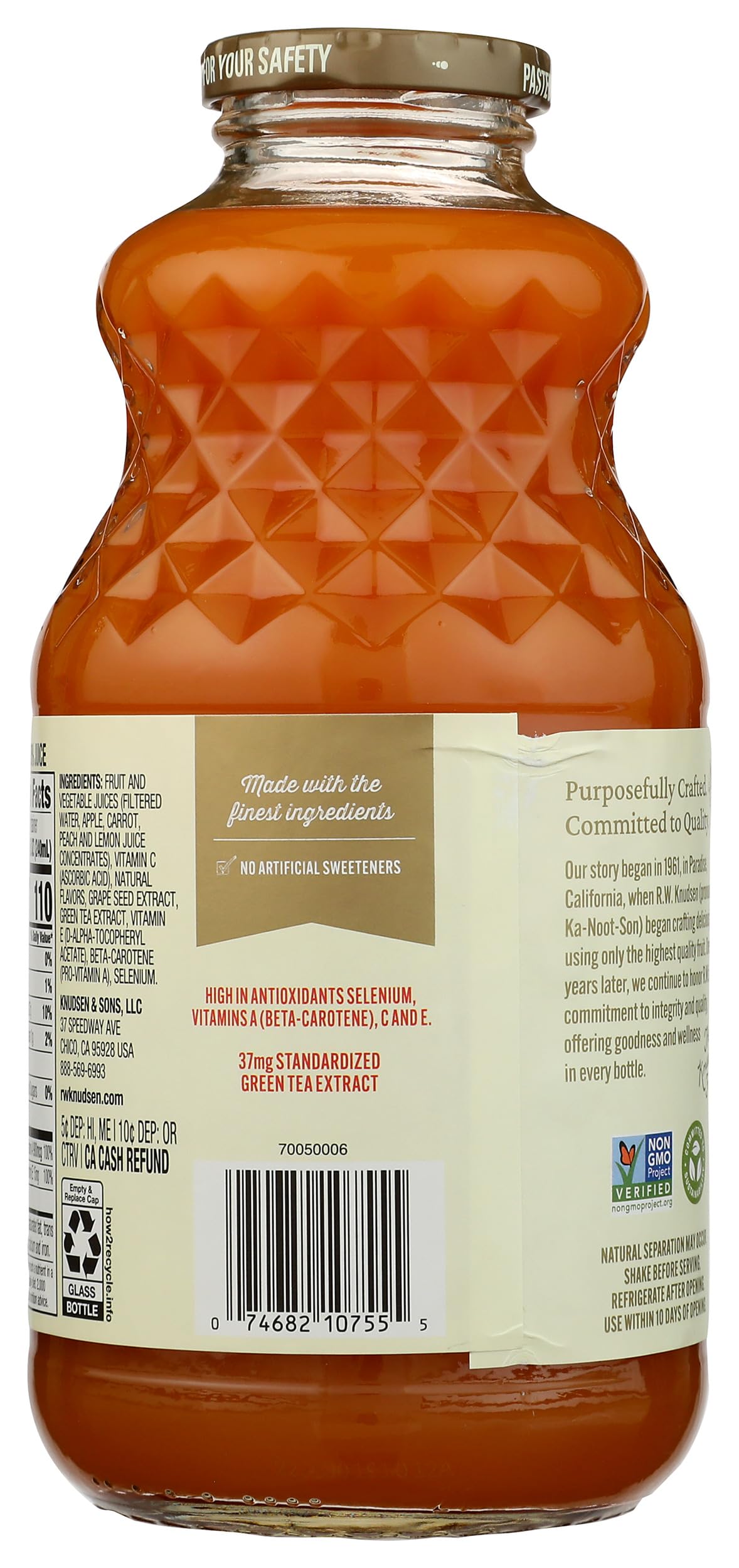 R.W. Knudsen Family Simply Nutritious Mega Antioxidant Beverage, 32 Ounces