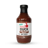 Red Duck Smoked Applewood Molasses Organic BBQ Sauce - Kansas City Style barbecue sauce, 17 ounces