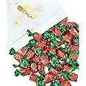 SweetGourmet Arcor Strawberry Bon Bons Hard Candy Wrapped, Fruit-Filled Premium Candies, 3 Pound Bag