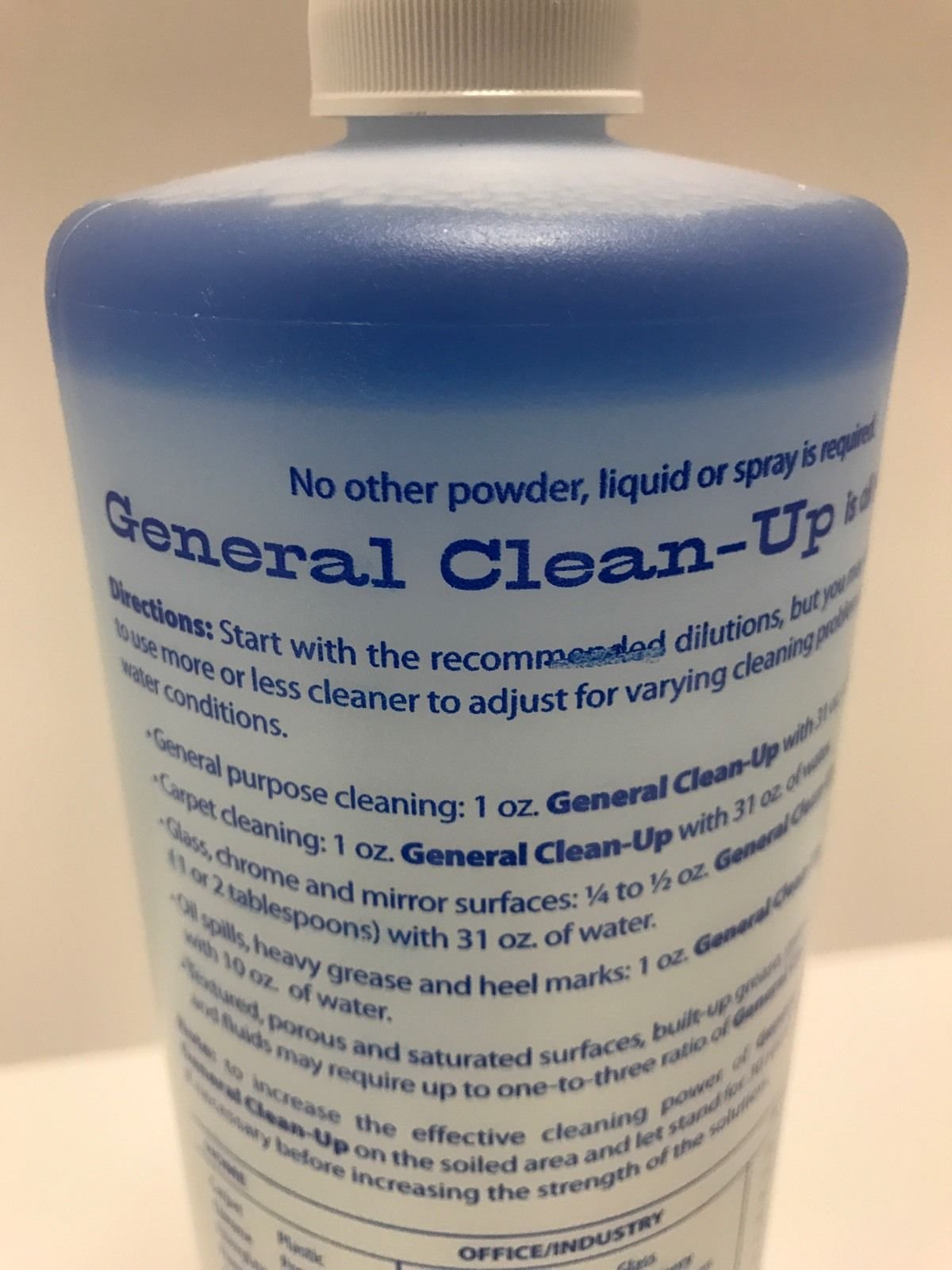General Clean-up All Purpose Cleaner For Dirtiest, Smelliest, Most Frustrating Cleaning Jobs 32oz + GRACE-I-AM Large Cleaning Cloth