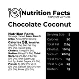 The Panza Chocolate Coconut Gourmet Cookie Snack Thin & Crispy | Organic, Non-GMO, 100% Natural Ingredients | Signature Pouch 3.0 oz