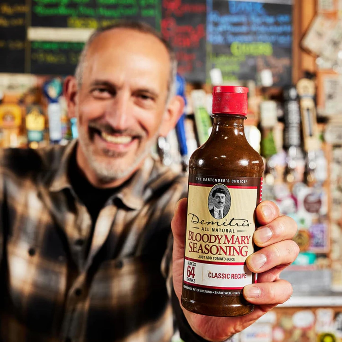 Demitri's Bloody Mary Seasoning Classic Recipe - Bloody Mary Mix - Concentrated Drink Mixer - Bold Rich Flavor - Perfect for Home Brunch Parties