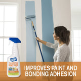 Motsenbocker's Lift Off 42022 All Surface Cleaner Prep Spray Marks, Wallpaper Paste, Mildew Stains from Walls, Trim, Doors Enhances Paint Adhesion