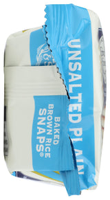 Edward & Sons, Rice Snaps Plain Unsalted Organic, 3.5 Ounce