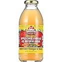 Bragg Organic Apple Cider Vinegar Drink, Apple Cider Vinegar & Honey, 16 Ounce (Pack of 12)
