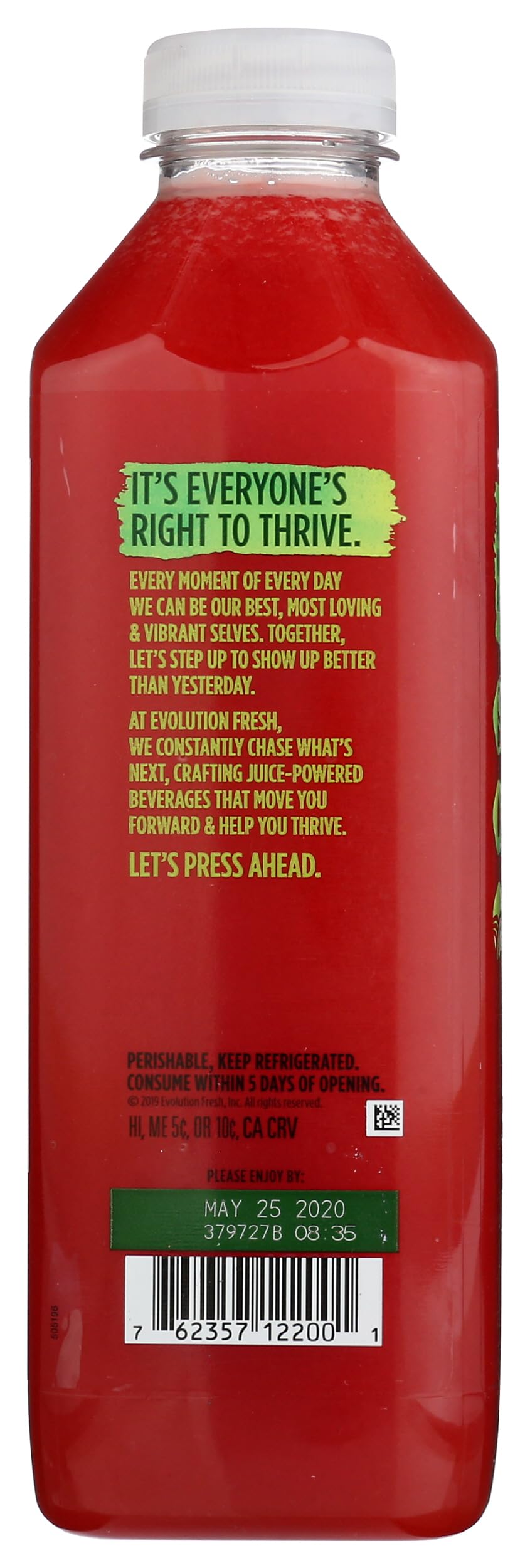 Evolution Fresh, Juice Watermelon Organic, 32 Ounce