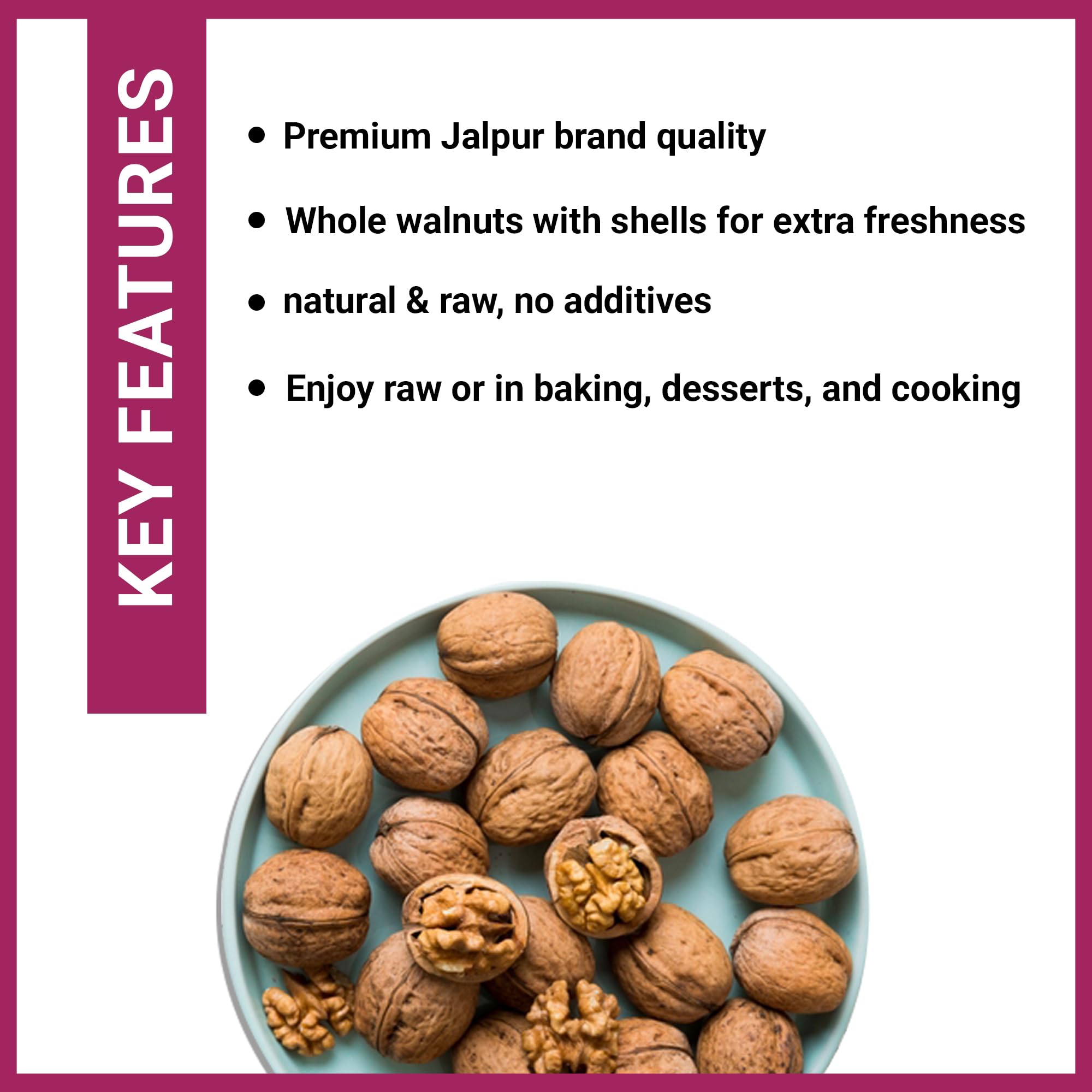 Walnuts 1kg (whole)