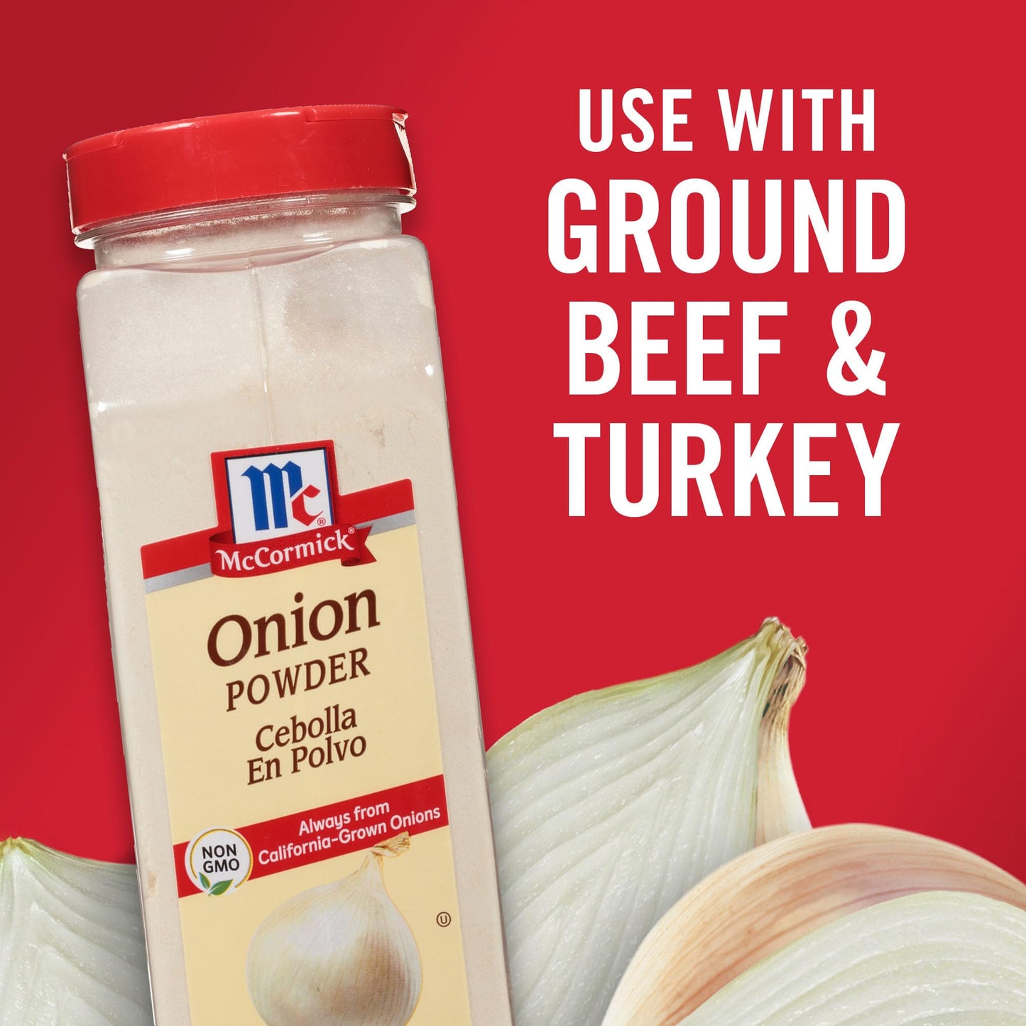 McCormick Onion Powder, Consistent, Fuss-Free Onion Flavor for Meals & Recipes, 22 oz
