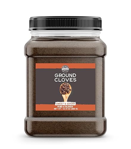 Birch & Meadow Ground Cloves, Rubs & Blends, Sweet & Savory (13.6 Ounce)