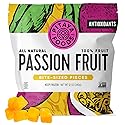 Pitaya Foods - Frozen Organic Passion Fruit Bite-Sized Pieces, Pre-Packaged Frozen Fruit, No Added Sugar or Preservatives, Good Source of Fiber, Iron