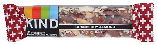 KIND BAR PLUS CRNBRRY & ALMND 1.4 OZ