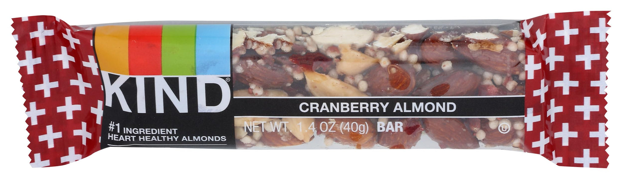 KIND BAR PLUS CRNBRRY & ALMND 1.4 OZ