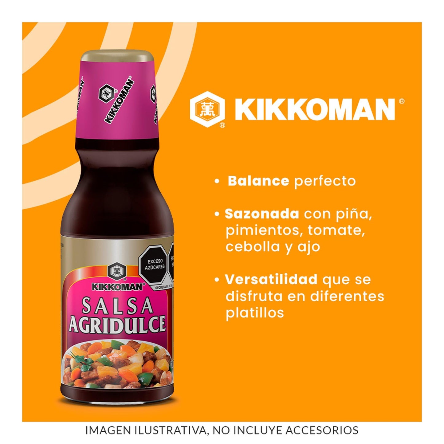 Kikkoman Sauce Sweet & Sour, 11.5 oz