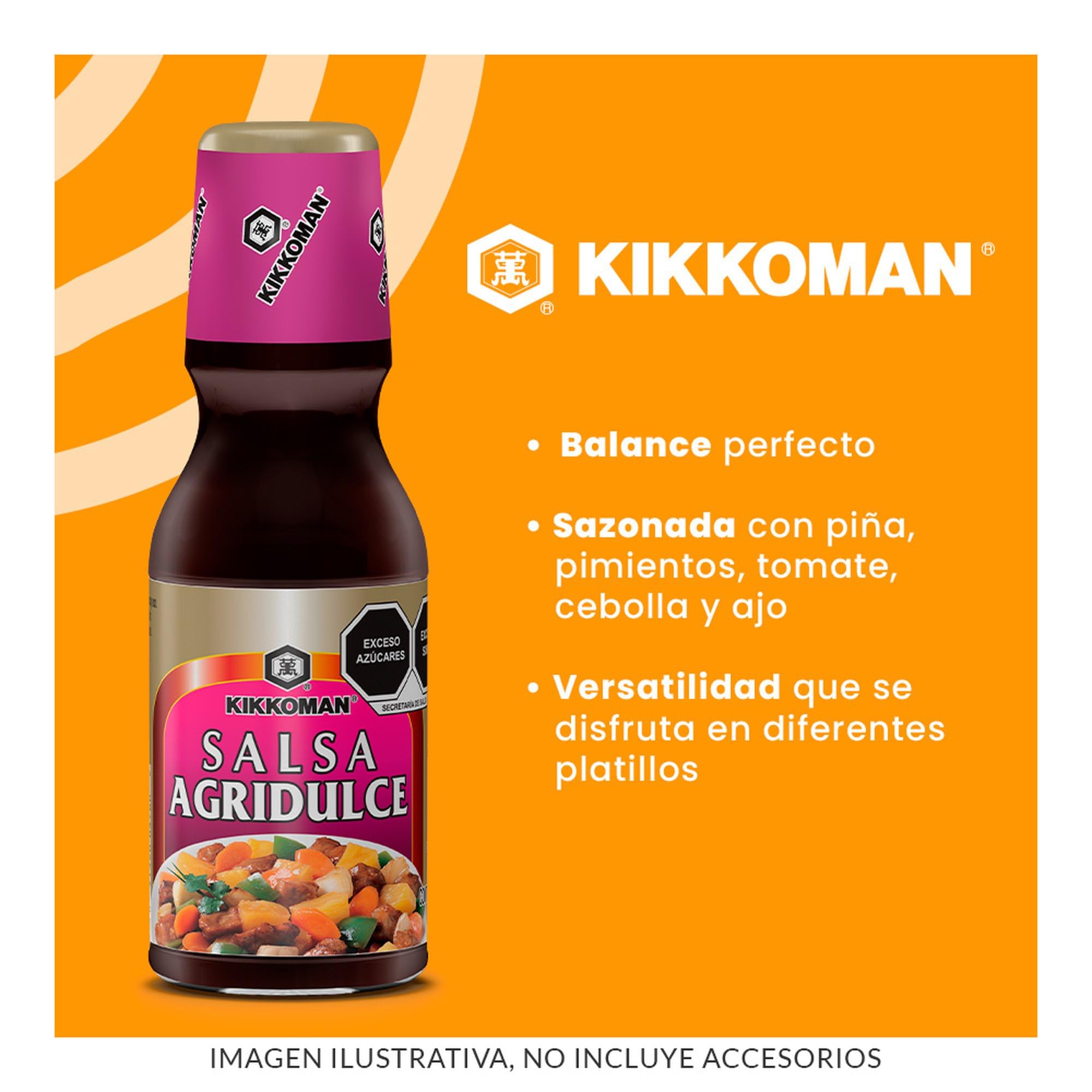 Kikkoman Sauce Sweet & Sour, 11.5 oz