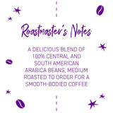 Joffrey's Coffee - Breakfast Blend, Artisan Medium Roast Arabica Coffee Beans, Smooth-Bodied Blend, Balanced Flavor & Aroma, Keurig 2.0 Compatible