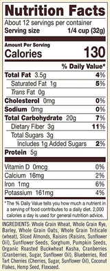 Bob's Red Mill Fruit & Seed Muesli ~ 2 Pack - 14oz