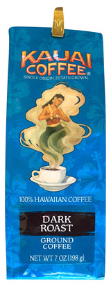 Kauai Coffee Co. Single Origin Dark Roast Ground Coffee 7 Oz.