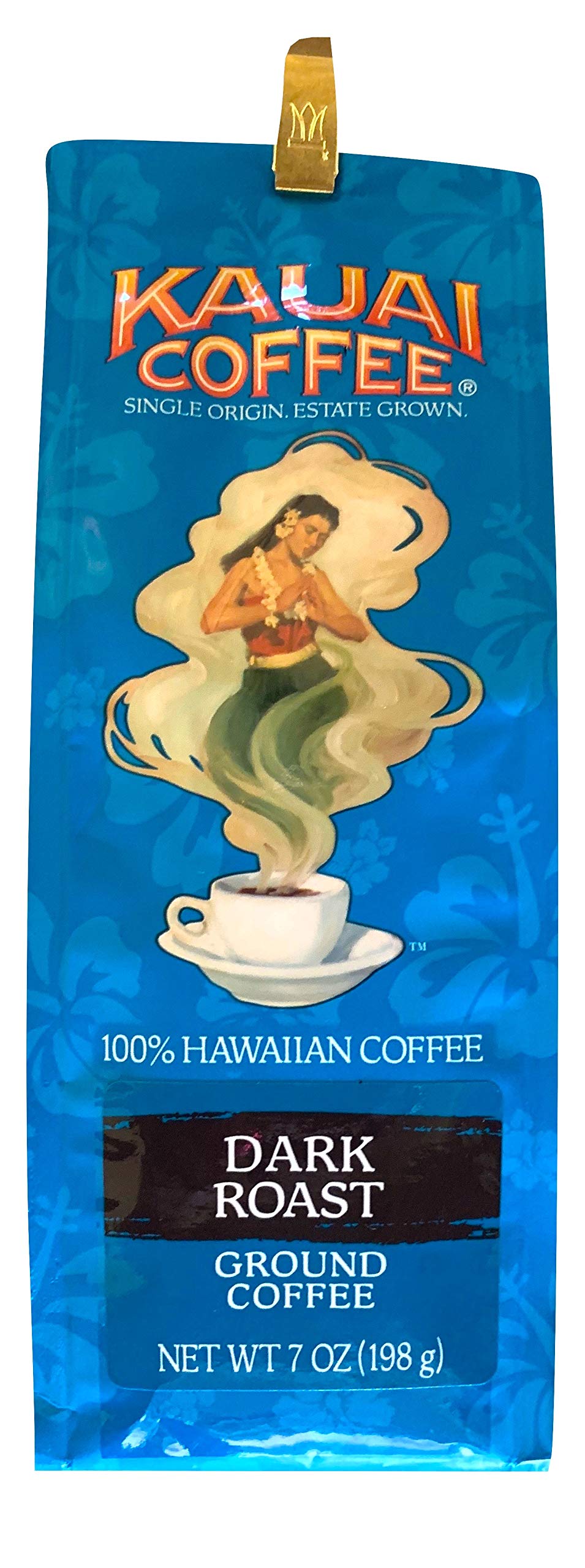 Kauai Coffee Co. Single Origin Dark Roast Ground Coffee 7 Oz.