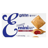 Entenmann’s Minis Cherry Snack Pies, Box of Cherry Pies, 12 oz, 6 Count