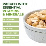 Beyond Nature Dry Roasted Chopped Peanuts - Unsalted 1 Pound (16 oz) Vacuum Sealed, Non GMO, No Oil & No Salt, Low Carb, Keto Friendly & Vegan Snack