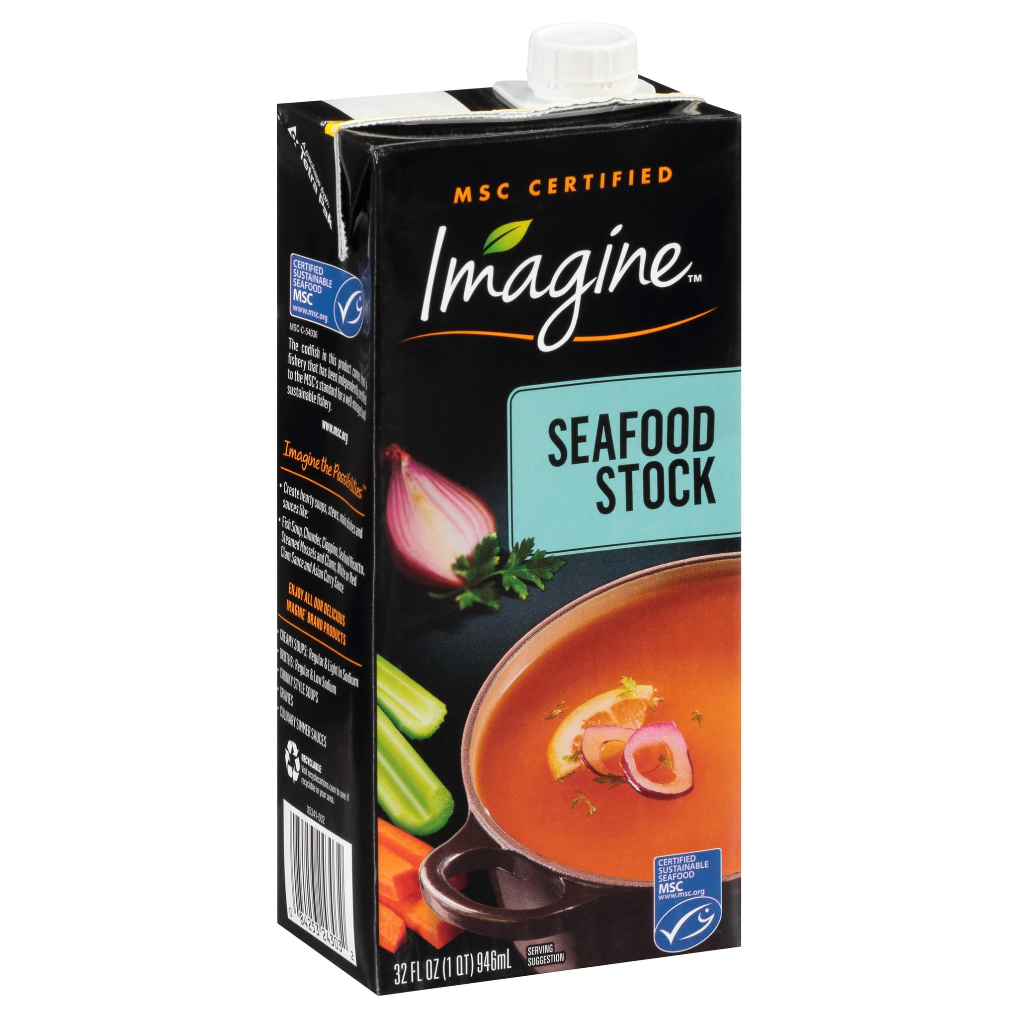 Imagine Seafood Stock 32 oz