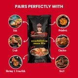 Bloveslife 1 Pack Spicy Cajun Smackalicious Sauce Seasoning Mix - Seafood Boil Butter Sauce Spice Blend with Bold Spicy flavor for Fish, Crab, Shrimp