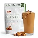 310 Nutrition Organic All-In-One Meal Replacement Shake Powder - Plant-Based Protein Smoothie Blend w/Fiber, Probiotics & Adaptogens - Low Carb