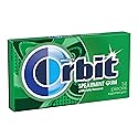 Wrigley Spearmint Orbit Bubble Gum -- 144 per case.