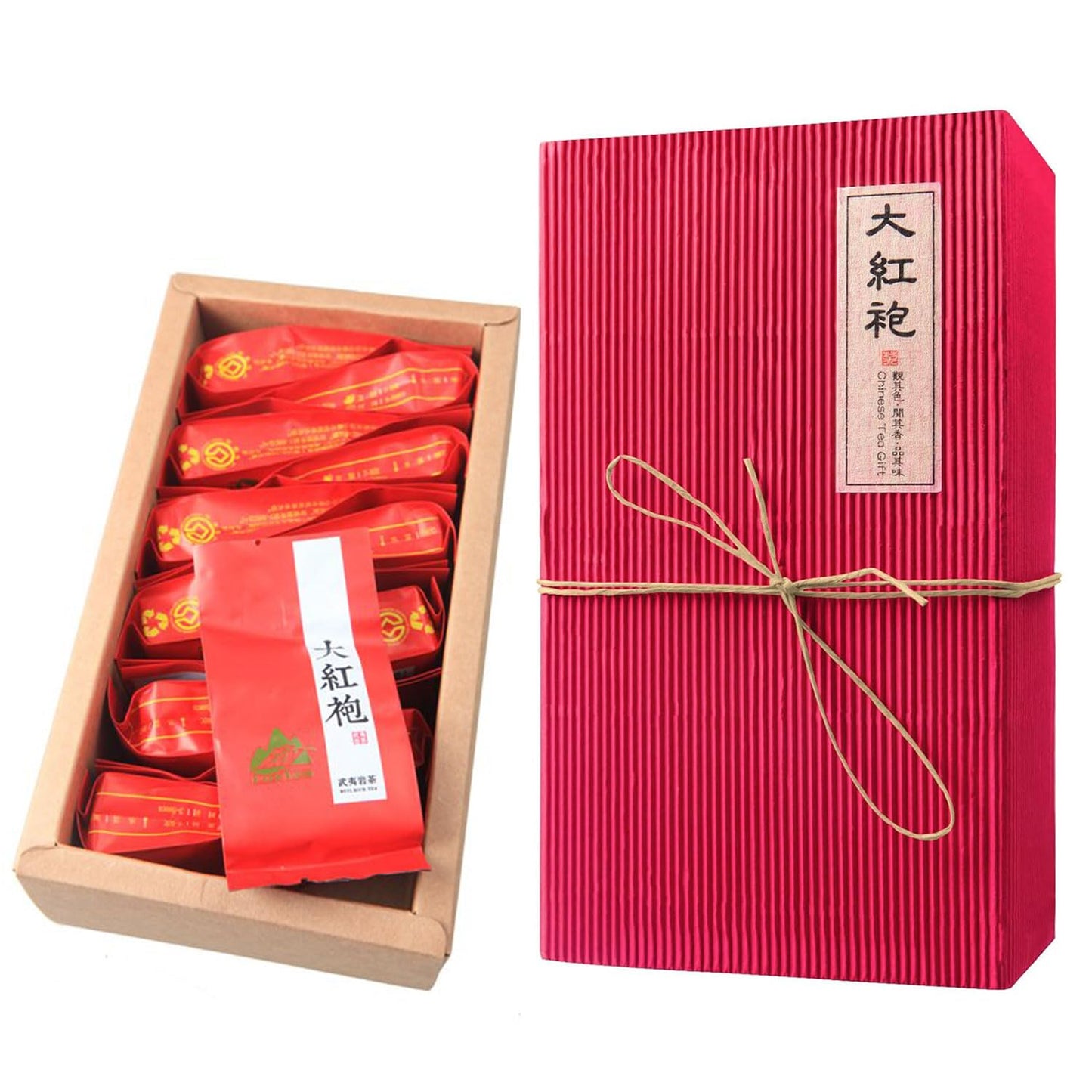 Luxtea Chinese Top10 Famous Tea - Wuyi Da Hong Pao / Rock Tea / Big Red Robe / Dahongpao Oolong Black Tea - Grade AA