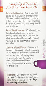 Bravo Tea Kidney Strong Herbal Tea Caffeine Free, 20 Tea Bags, 2 Count