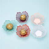 chocolate bar wrappers 100pcs Leaf Candy Bar Wedding Favor Chocolate Party Box Decoration Supplies(Red)