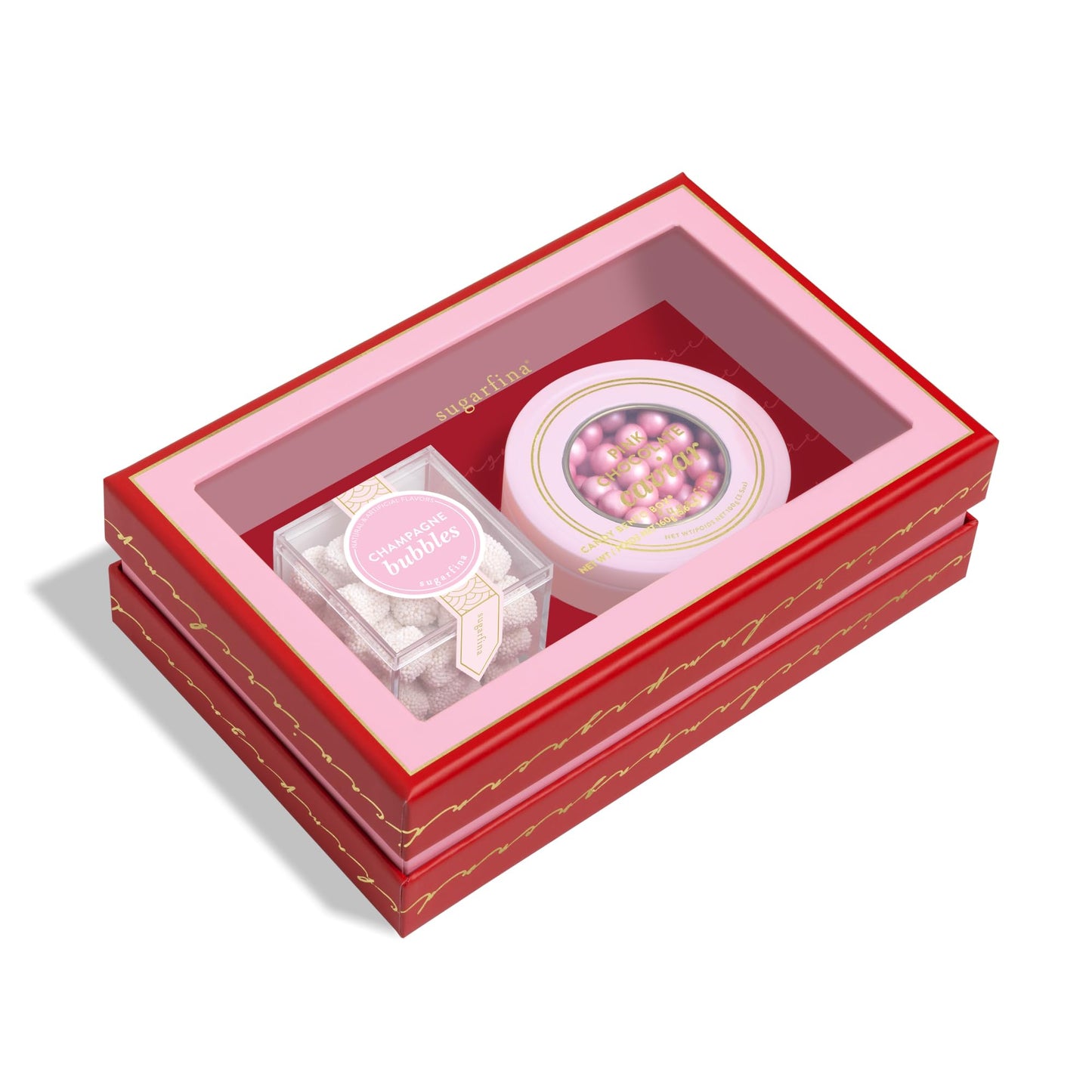 Sugarfina Champagne & Caviar 2 Piece Candy Bento Box