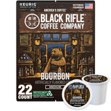 Black Rifle Coffee Company Bourbon, 22 Count, Medium Roast K Cups - Single Serve K Cups Coffee Pods - Kcup Pods Compatible with Keurig 1.0 & 2.0
